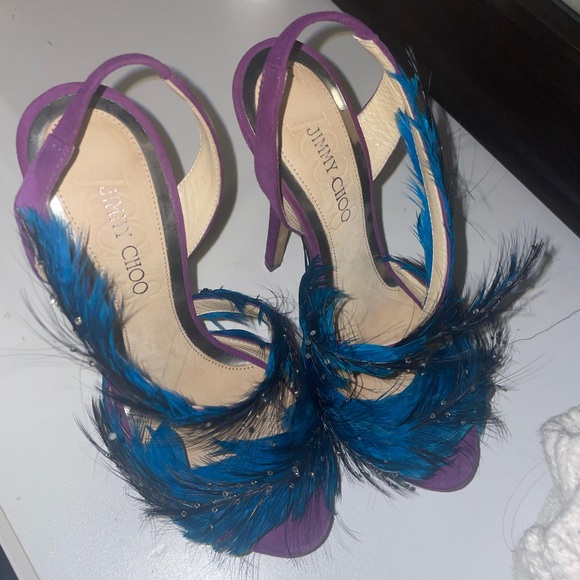 Jimmy Choo feather heals - Picture 4 of 5